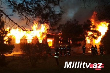 Narkoloji Mərkəzdə yanğın qəsdən törədilib, bir nəfər həbs edilib - RƏSMİ