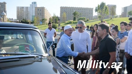 Mədət Quliyev ilk dəfə nazir postunda yürüşə qatıldı - FOTO