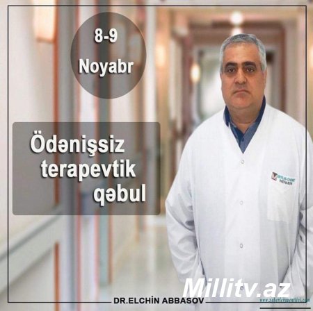 Aksiya! Ödənişsiz həkim qəbulu.