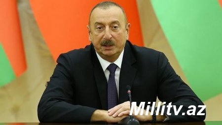 Prezident Neft Daşlarının 70 illiyi münasibətilə neftçilərə təbrik ünvanlayıb