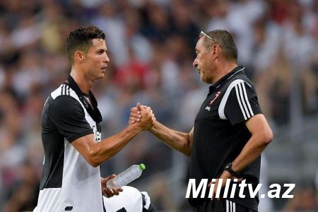 "Ronaldo özünü yaxşı hiss edir" - Sarri