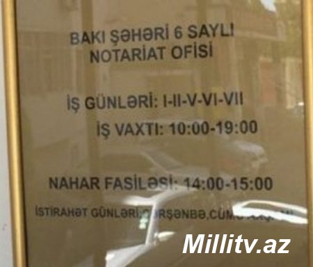 6 saylı notariusda pozulan qanunlar... - İDDİA