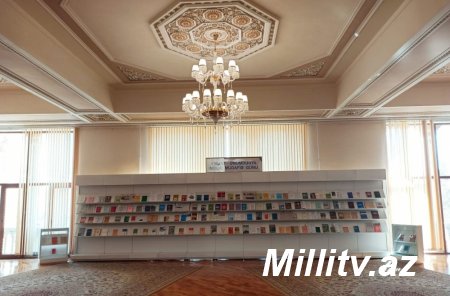 Milli Kitabxanada Dünya Mülki Müdafiə Günü münasibətilə kitab sərgisi açılıb