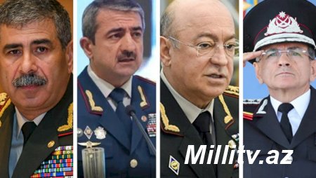 Azərbaycanda kimlər general-polkovnikdir? - Siyahı