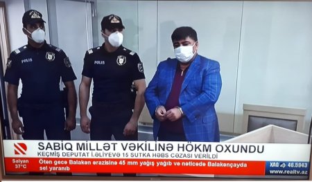 Karantin qaydalarını saymayıb toy edən Ramiz Mehdiyevin kürəkəni həps edildi