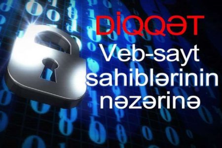 Nazirlikdən internet saytlarına XƏBƏRDARLIQ