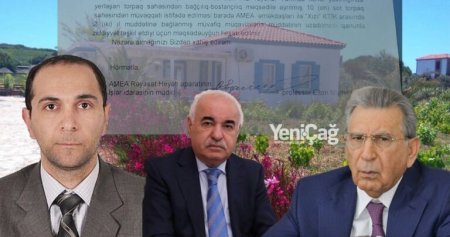 Professor AMEA rəhbərliyinin “bağ təkzibi”ni DARMADAĞIN ETDİ: - “O məktubu şəxsən görmüşəm”