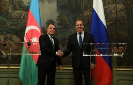 Sergey Lavrov Ceyhun Bayramovla görüşəcək