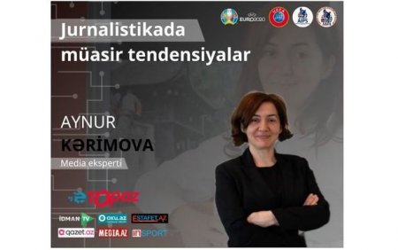 Jurnalistika təliminə qeydiyyat başladı