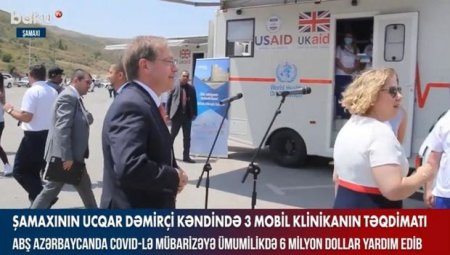 Mobil klinikalar artıq Azərbaycanda - VİDEO