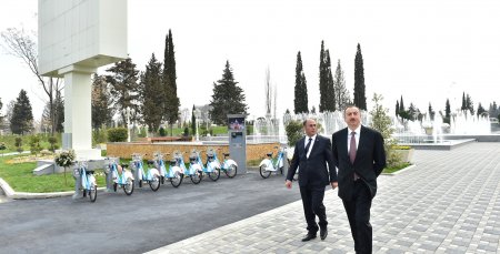 Bərdədə Heydər Əliyev parkındakı velosipedləri kimlər "yoxa" çıxardıb?