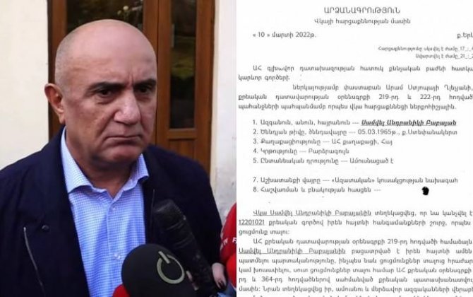 Babayan istintaqda Araikin Gəncənin raketlə vurulması haqda göstəriş verməsi barədəki sualı necə cavablandırıb?.. - Ermənistan KİV